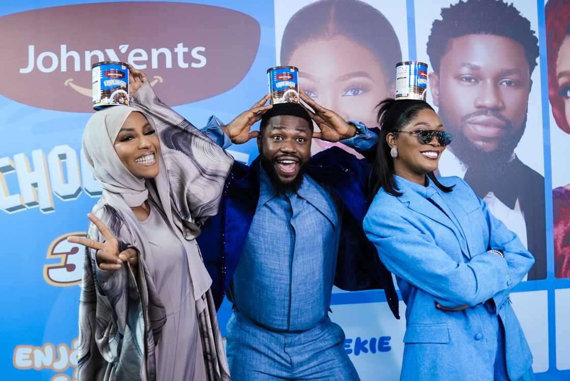 Johnvents Foods Unveils Kiekie, Stan Nze and Maryam Booth as Brand Ambassadors Johnvents Foods Unveils Kiekie, Stan Nze and Maryam Booth as Brand Ambassadors