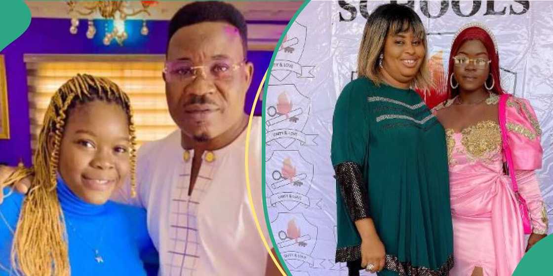 Late actor Murphy Afolabi and his daughter Fathia Late actor Murphy Afolabi and his daughter Fathia