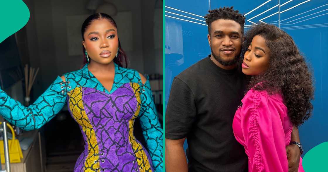 Veekee James and husband Femi Atere. Veekee James and husband Femi Atere.