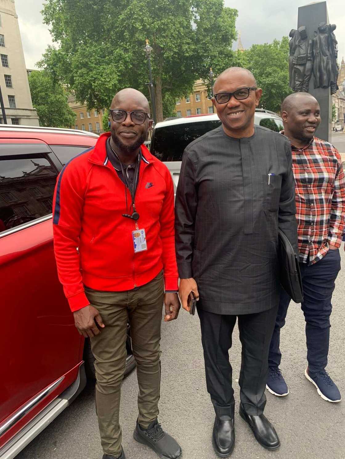 London-based Nigerian taxi driver, Anthony Erhunmwunse, Peter Obi, PDP presidential primary election London-based Nigerian taxi driver, Anthony Erhunmwunse, Peter Obi, PDP presidential primary election