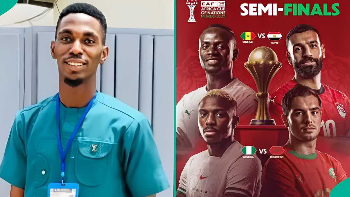 Man shares prediction as Nigeria and Morocco lock horns in the 2025 AFCON semi-finals. Man shares prediction as Nigeria and Morocco lock horns in the 2025 AFCON semi-finals.