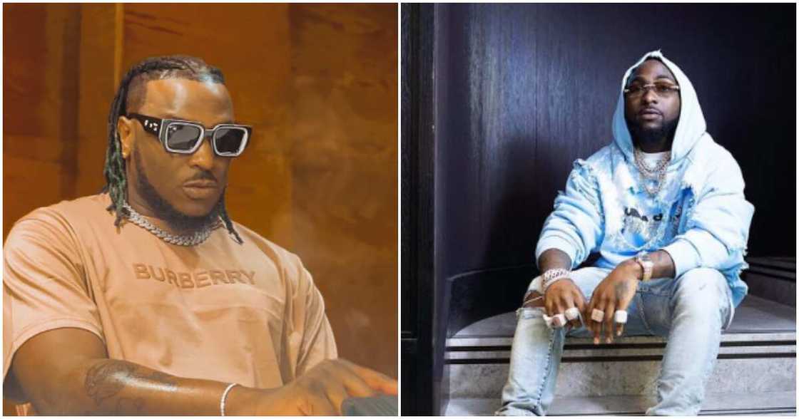 Photos of Davido and Peruzzi Photos of Davido and Peruzzi