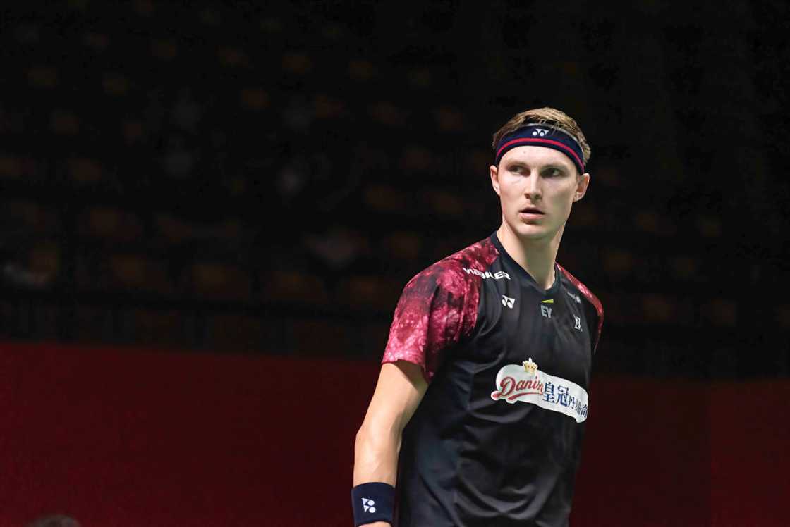 Viktor Axelsen at the HSBC BWF World Tour Finals 2022
