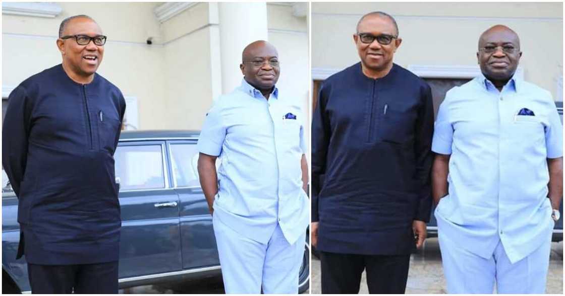 Peter Obi, Governor Okezie Ikpeazu, 2023 election, PDP