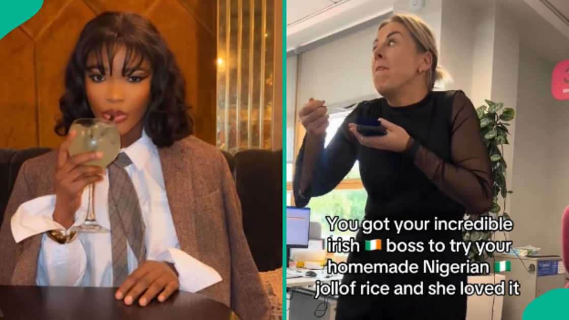 Nigerian lady shares her White boss' reaction after making her try her jollof rice Nigerian lady shares her White boss' reaction after making her try her jollof rice