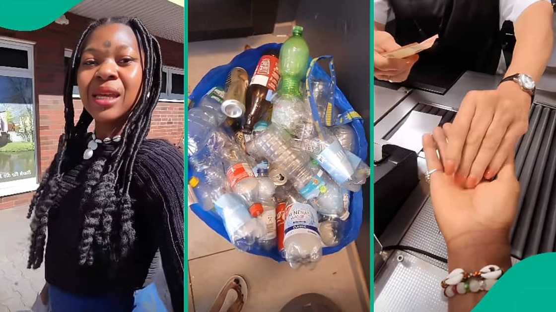 Nigerian woman recycles hotel bottles, makes big money Nigerian woman recycles hotel bottles, makes big money