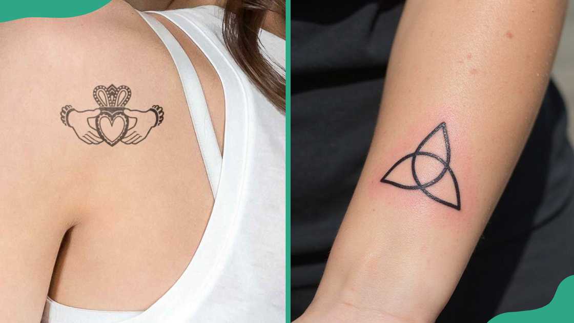Simple Irish tattoos ideas for men and women