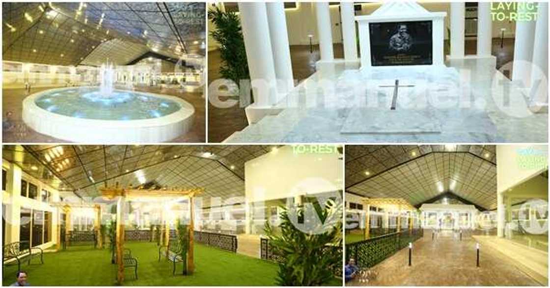 Photos of water fountain, indoor garden, AC units at TB Joshua’s presidential burial ground Photos of water fountain, indoor garden, AC units at TB Joshua’s presidential burial ground
