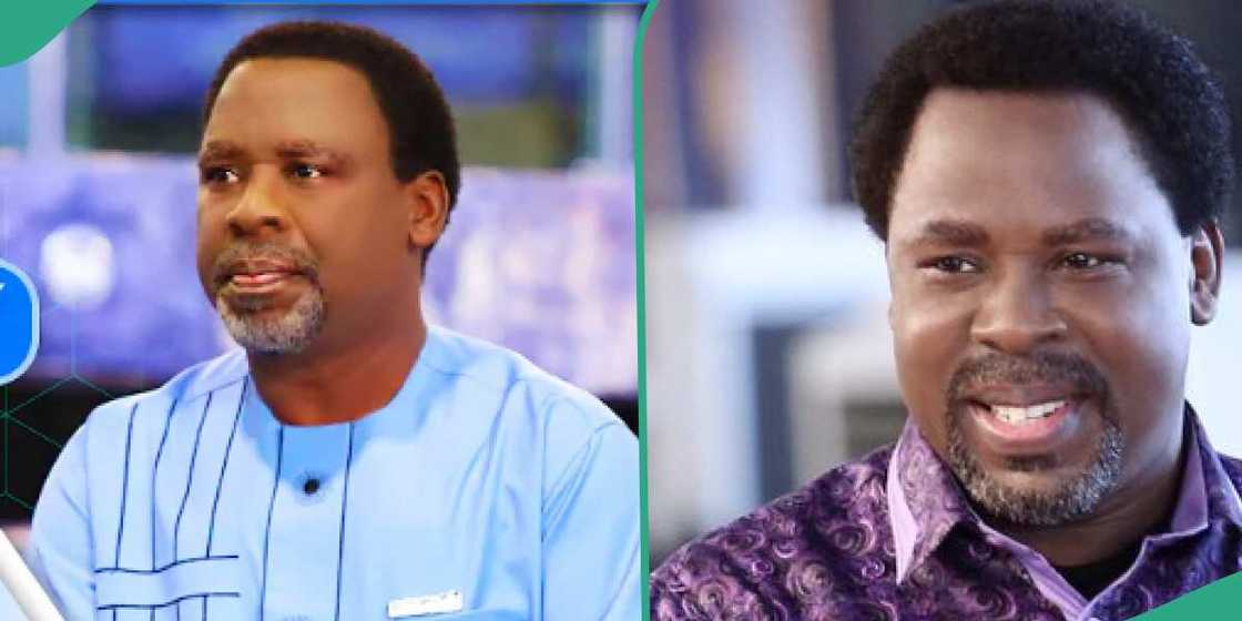 TB Joshua preaches