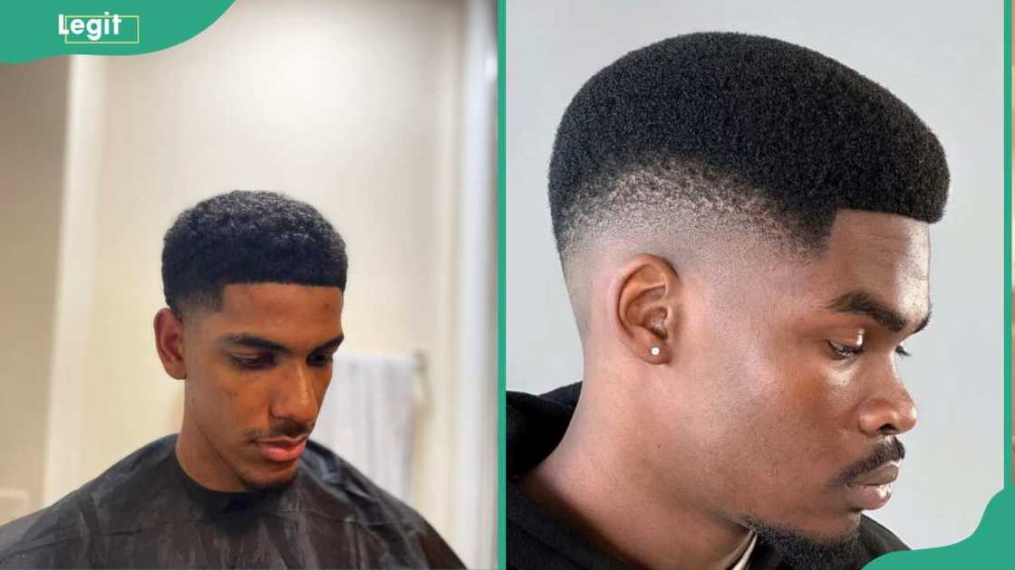 Skin fade crew cut