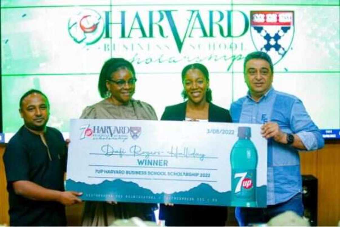 SBC Unveils Dafi Rogers-Halliday as 7up Harvard Business School Scholarship Winner for 2022 SBC Unveils Dafi Rogers-Halliday as 7up Harvard Business School Scholarship Winner for 2022