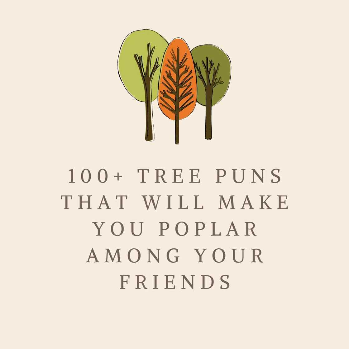 tree puns