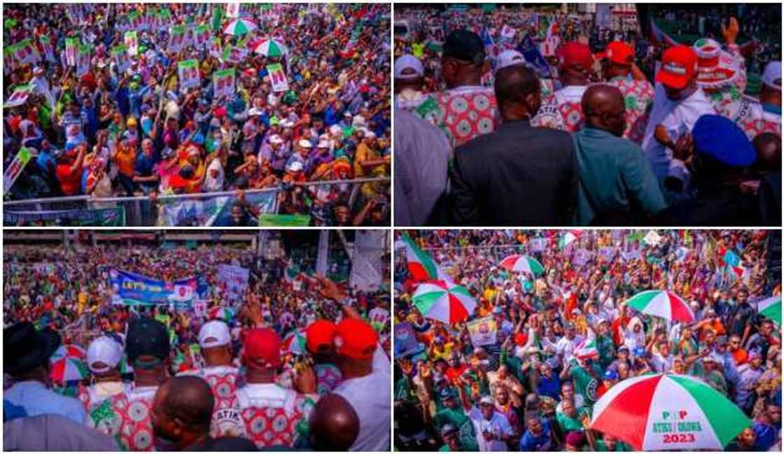 Atiku at Lagos rally Atiku at Lagos rally