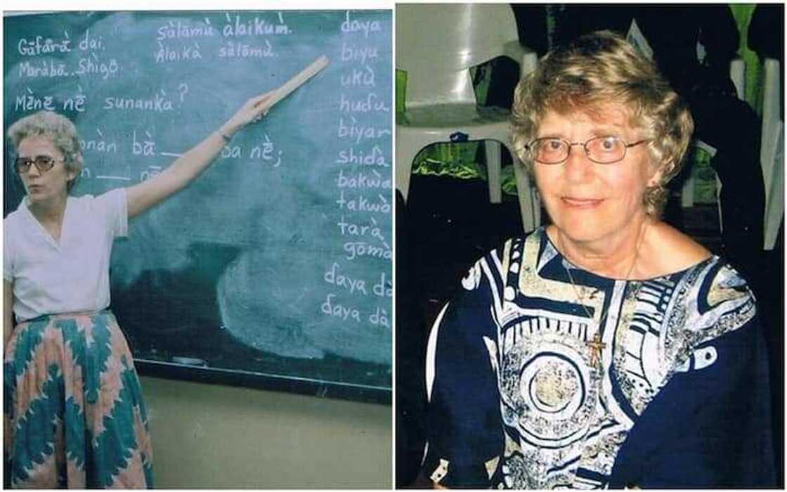 Baturiya ta ba da mamaki sadda take koyar da Hausa Baturiya ta ba da mamaki sadda take koyar da Hausa