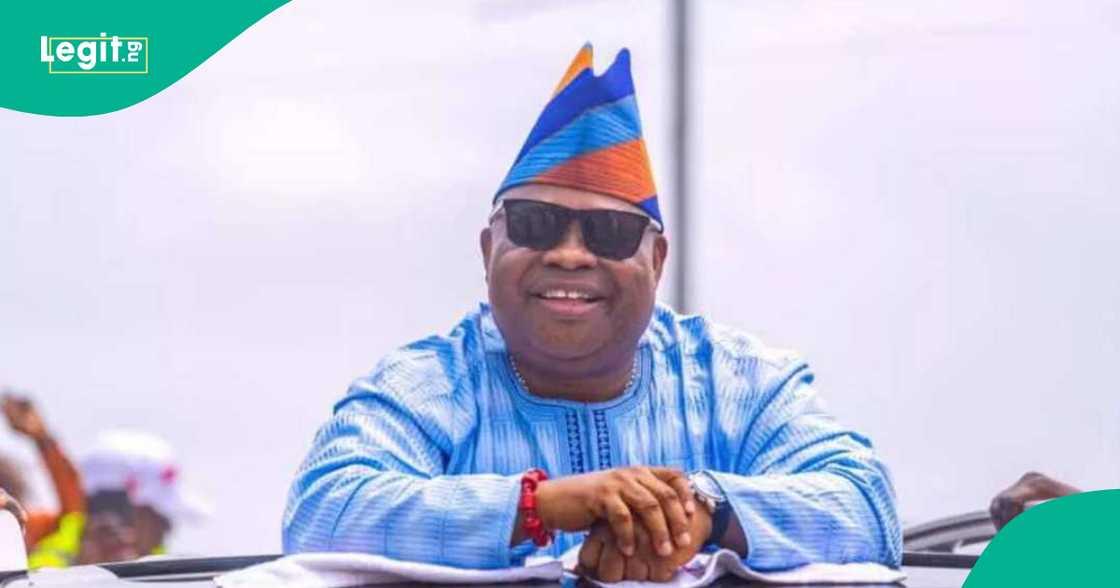 Gwamna Ademola Adeleke. Gwamna Ademola Adeleke.