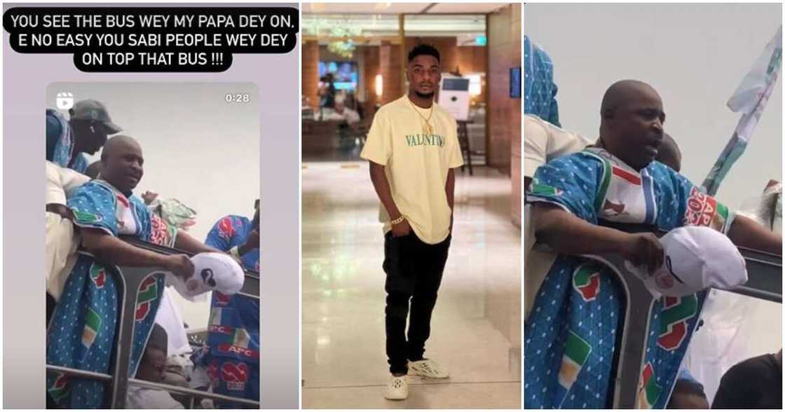 Photos of MC Oluomo and his son Kin Westt Photos of MC Oluomo and his son Kin Westt