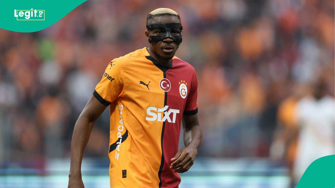 Victor Osimhen, Galatasaray, Kayserispor, Rams Park, Istanbul, Turkiye. Victor Osimhen, Galatasaray, Kayserispor, Rams Park, Istanbul, Turkiye.