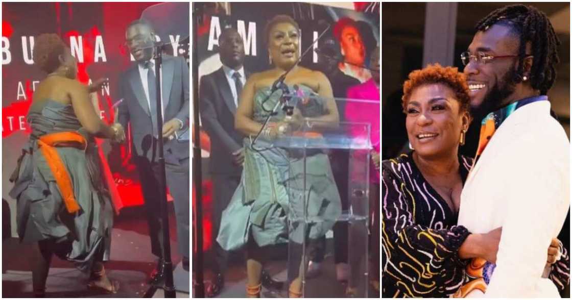 Burna Boy, mum, AMAA, Bose Ogulu Burna Boy, mum, AMAA, Bose Ogulu