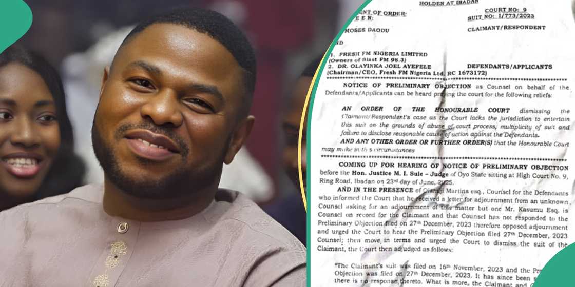 Dr Daodu loses defamation lawsuit  against vocalist  and media entrepreneur, Yinka Ayefele.