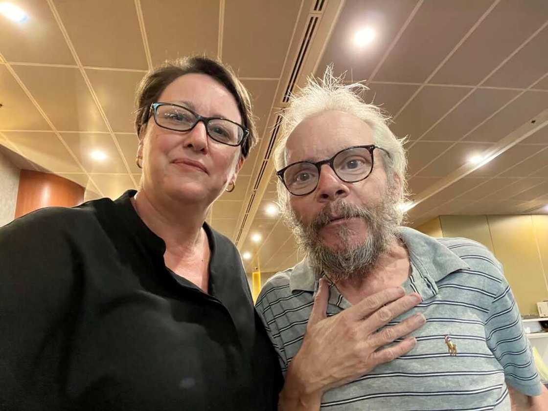 Australian economist Sean Turnell (R) was working as an adviser to Myanmar's civilian leader Suu Kyi when he was detained shortly after the coup in 2021 Australian economist Sean Turnell (R) was working as an adviser to Myanmar's civilian leader Suu Kyi when he was detained shortly after the coup in 2021