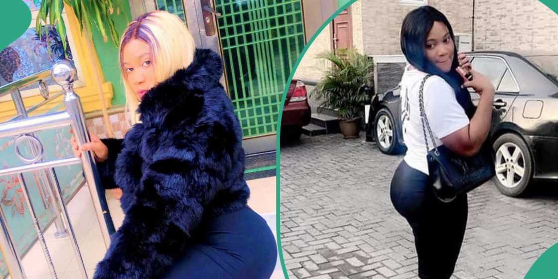 Esther Nwachukwu rocks black and white outfits Esther Nwachukwu rocks black and white outfits