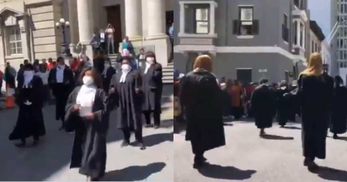 Cape Town High Court wow Mzansi with #JerusalemaChallenge dance Cape Town High Court wow Mzansi with #JerusalemaChallenge dance