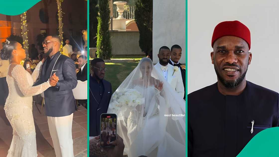 Football legend Jay Jay Okocha's daughter Danielle weds in Spain. Football legend Jay Jay Okocha's daughter Danielle weds in Spain.