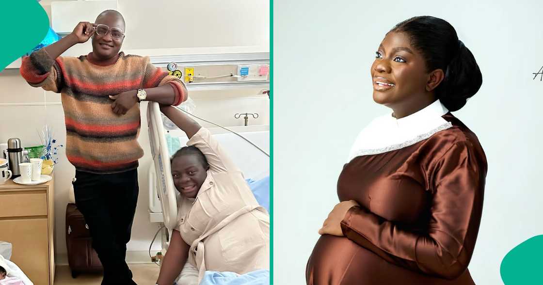 Gospel singer Yinka Alaseyori welcomes baby boy in Canada. Gospel singer Yinka Alaseyori welcomes baby boy in Canada.