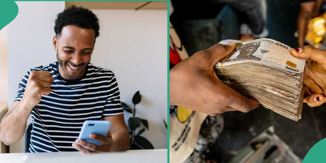 Man wins over N1 trillion in lottery. Man wins over N1 trillion in lottery.