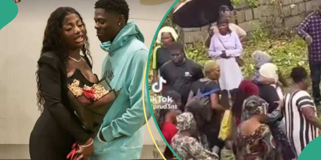 Late singer Mohbad and his wife Late singer Mohbad and his wife