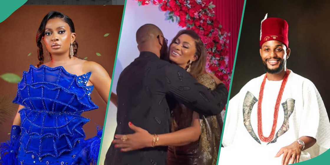 May Edochie and Alexx Ekubo trended online May Edochie and Alexx Ekubo trended online