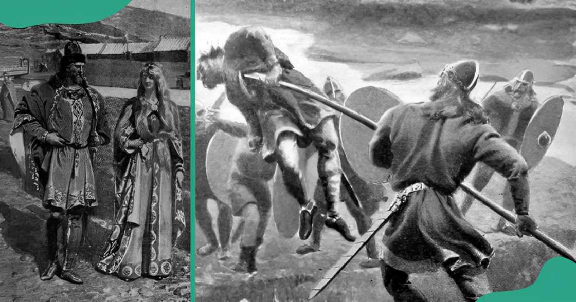 Artistic depictions of Gunnar Hámundarson in paintings. Artistic depictions of Gunnar Hámundarson in paintings.