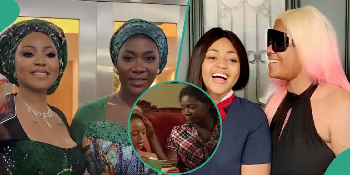 Old movie of Mercy Johnson, Angela Okorie and Regina Daniels warms hearts. Old movie of Mercy Johnson, Angela Okorie and Regina Daniels warms hearts.