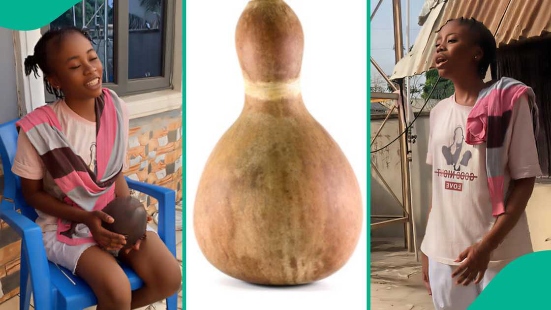 Lady who saved money for one year shares what she saw after breaking the calabash. Lady who saved money for one year shares what she saw after breaking the calabash.