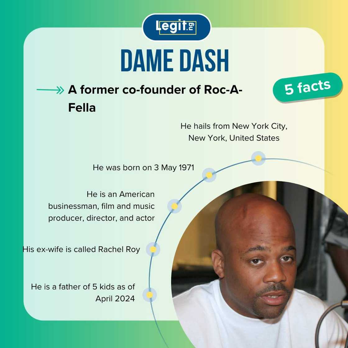 Facts about Dame Dash Facts about Dame Dash
