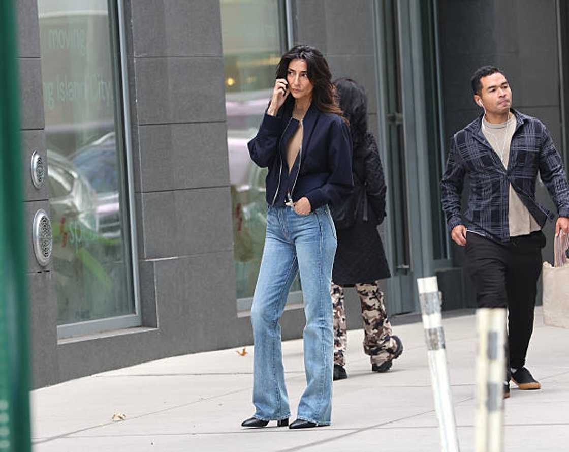 Necar Zadegan on the set of "CIA" in Long Island City, Queens. Necar Zadegan on the set of "CIA" in Long Island City, Queens.