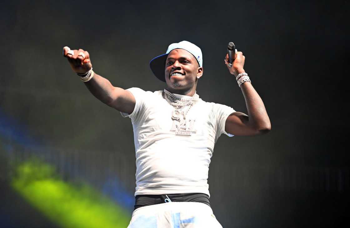 Rapper Big Boogie at State Farm Arena in Atlanta, Georgia Rapper Big Boogie at State Farm Arena in Atlanta, Georgia