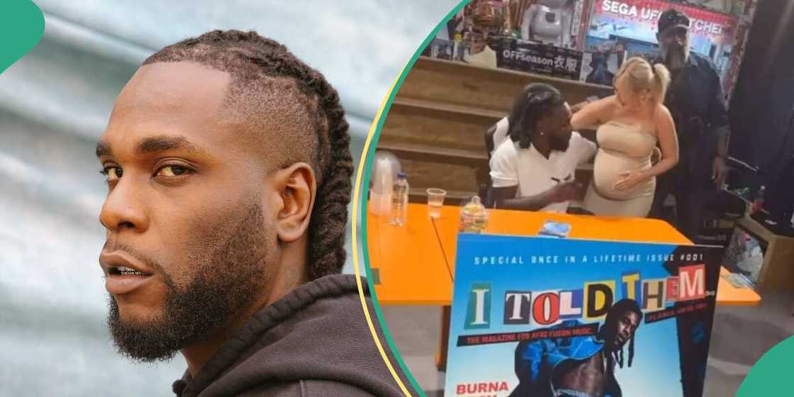 Burna Boy UK signing event Burna Boy UK signing event