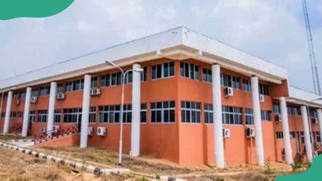 The Senate Building of the First Technical University (Tech-U) in Ibadan, Nigeria.