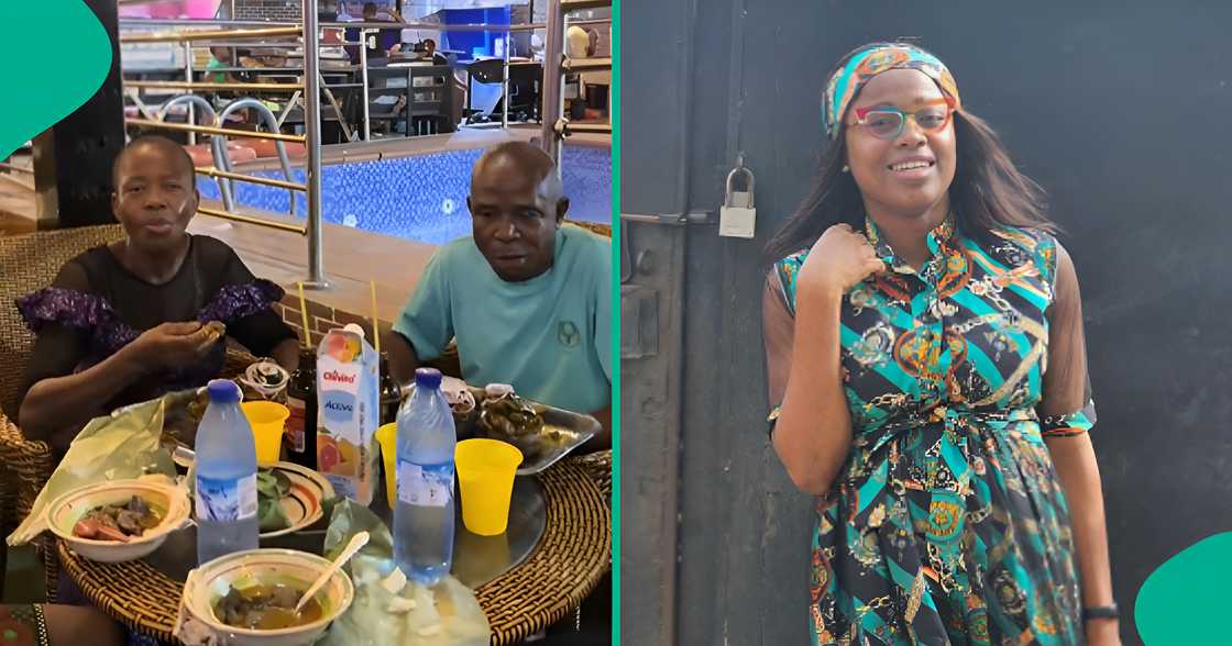 Lady shared how her parents reacted to the restaurant bill after she took them out