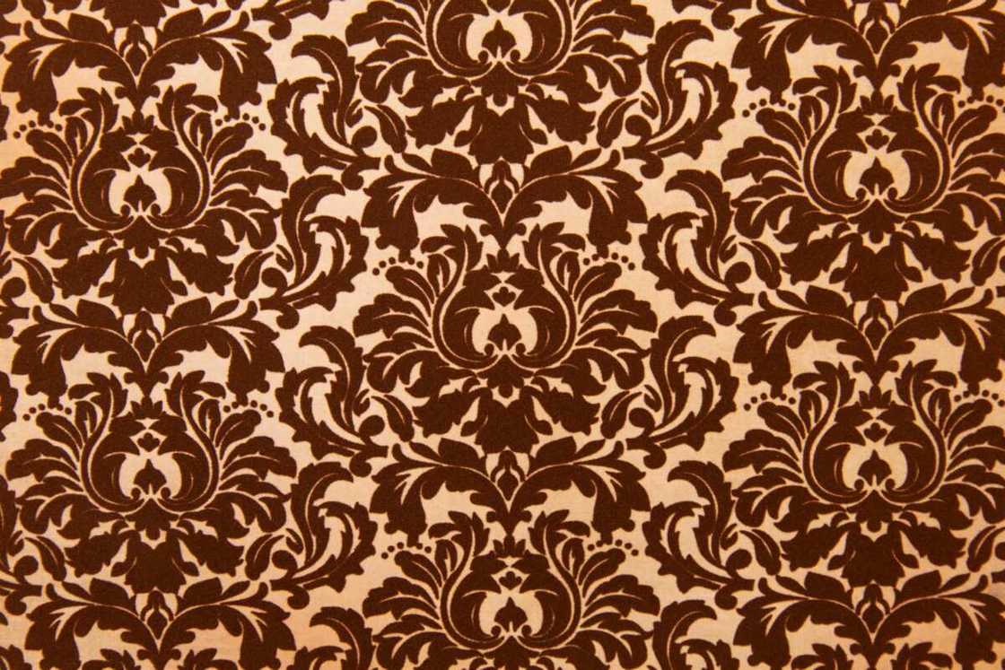 A patterned fabric