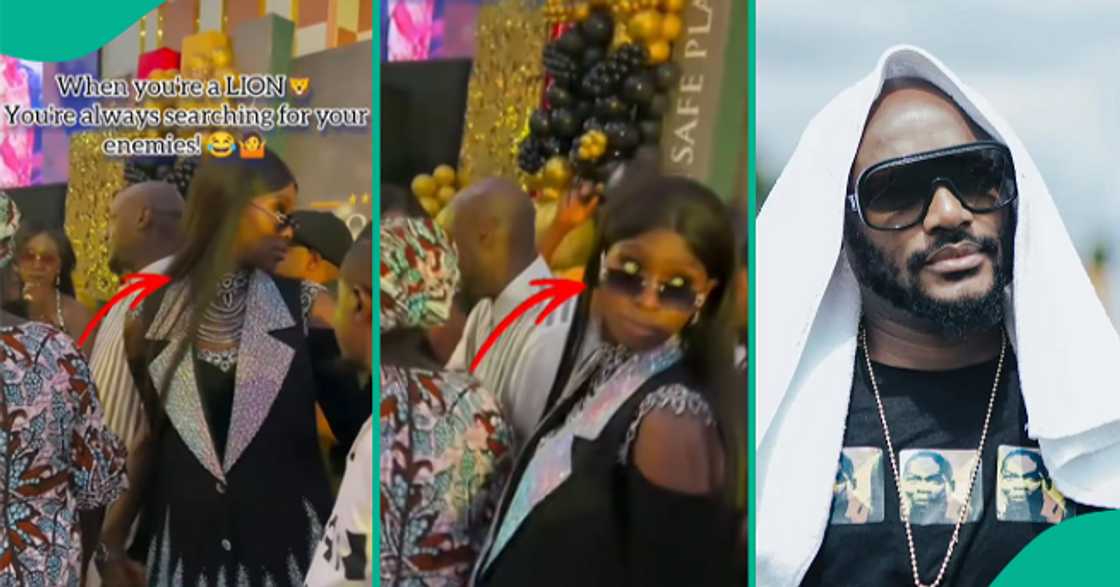 Nigerian man discloses what he saw Natasha Idibia doing at public event.