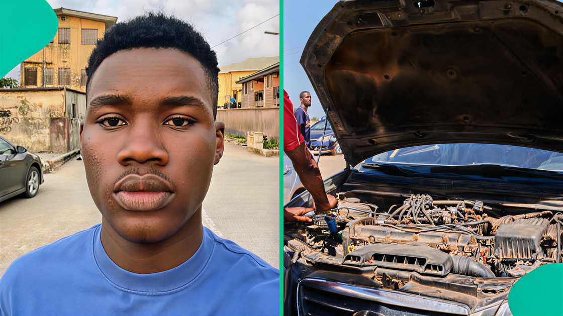 Man shares why his first car suddenly became inoperable. Man shares why his first car suddenly became inoperable.