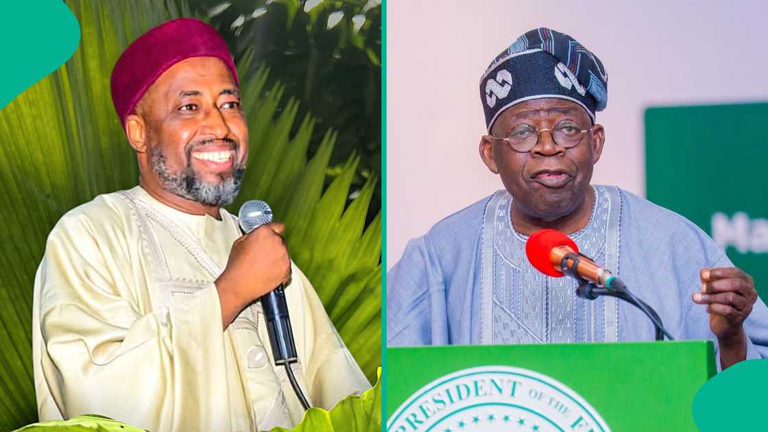 Farfesa Ibrahim Makari da Bola Tinubu Farfesa Ibrahim Makari da Bola Tinubu