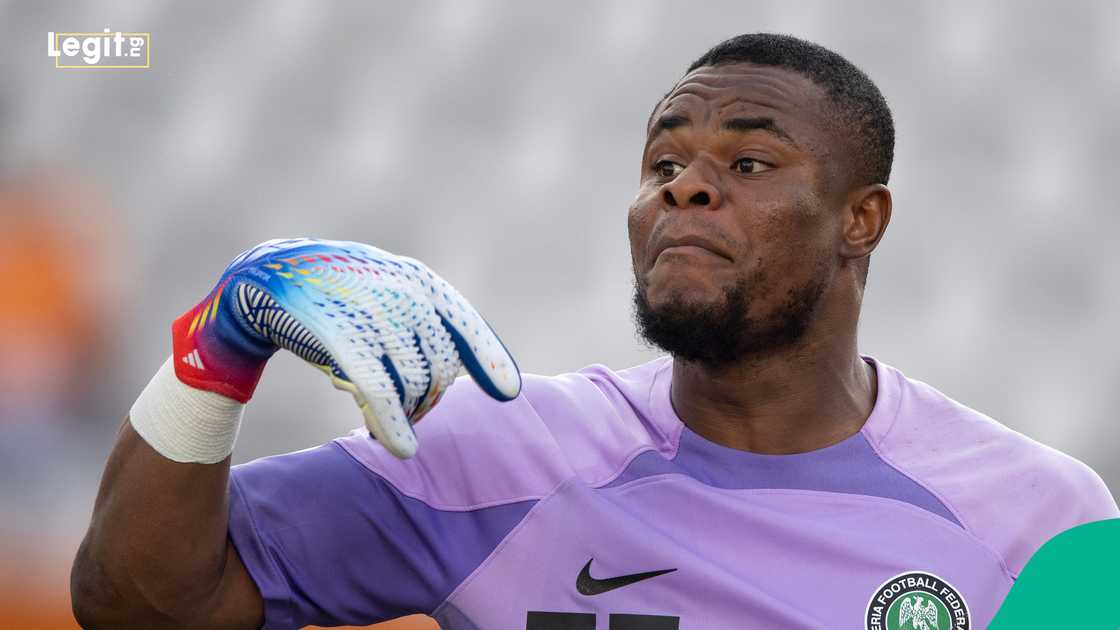 Stanley Nwabali, Nigeria, AFCON. Stanley Nwabali, Nigeria, AFCON.