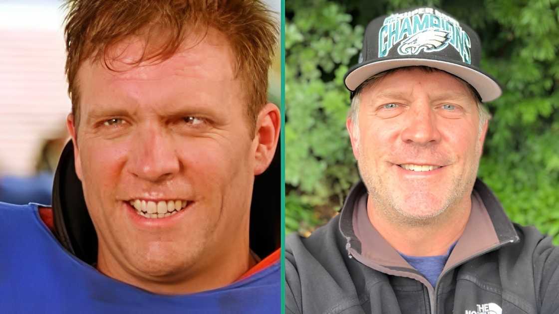 Jonathan Loughran then and now.