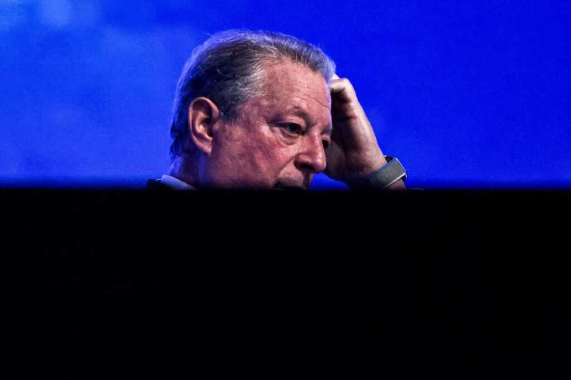 Former US vice president and climate campaigner Al Gore attends an event during the COP27 climate conference Former US vice president and climate campaigner Al Gore attends an event during the COP27 climate conference
