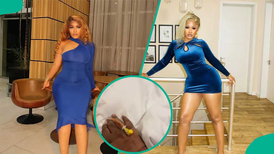 Phyna shares video from hospital bed. Phyna shares video from hospital bed.