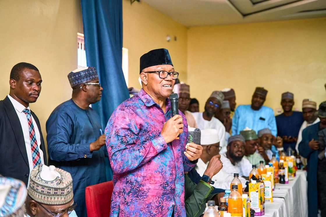 Peter Obi da 'yan siyasa a Kaduna