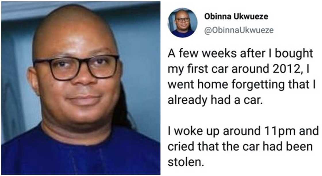 Nigerian man buys new car, forgets it at his work place. Nigerian man buys new car, forgets it at his work place.